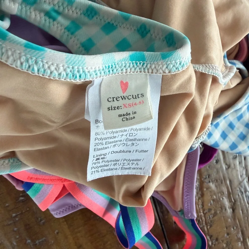 J Crew Kids Swim Lot, Size XS 4-5